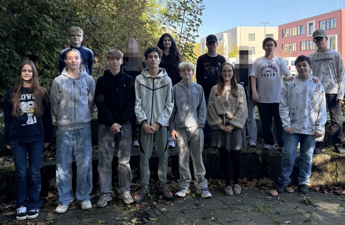 Klassenfoto der 7a