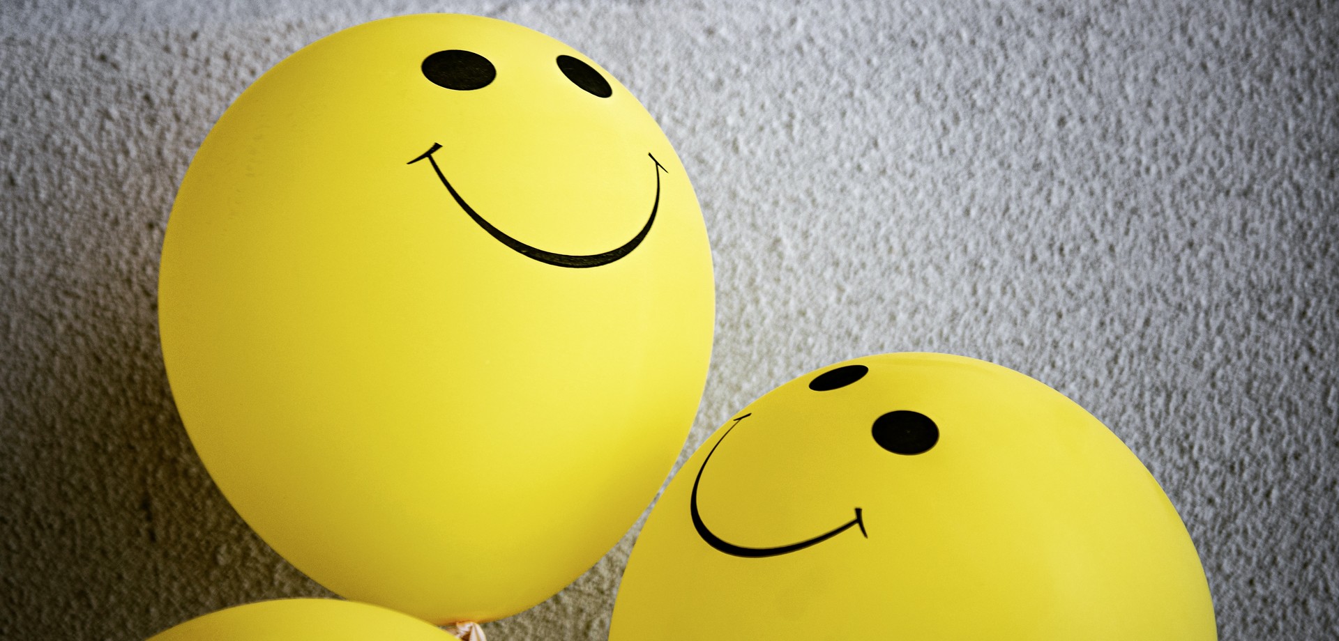 Luftballons mit Smileys