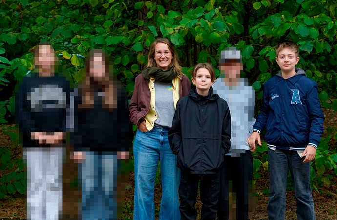 Klassenfoto der 6a