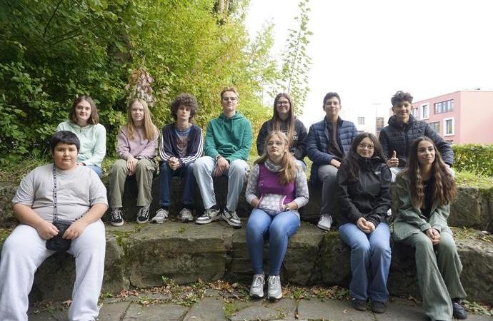 Klassenfoto der 9a